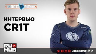 Интервью с игроком EG - Andreas Franck "Cr1t-" Nielsen @ DotaPit S5