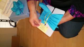 Easy Bow Maker creates gorgeous ribbon bows - watch n see how simple, www.parkercrafts.com
