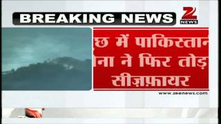 Zee News: Fresh ceasefire violations by Pakistan