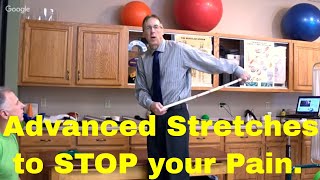 How These 12 Advanced Stretches that Can STOP Your Pain.