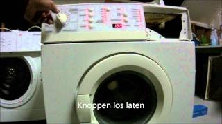 AEG oko lavamat princess update Foutcode C9 herstellen.