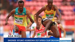 Agabuutikidde Sports: Emisinde: Kiplimo asubiddwa egy'afirika .
