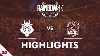 G2 Esports vs Team Empire | R6 Pro League S9 Highlights