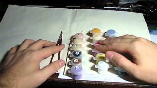 Набор для рисования по номерам. Распаковка. DIY Painting by numbers SET unboxing.