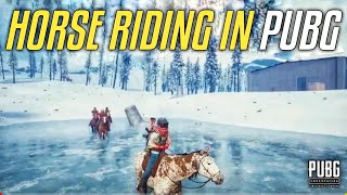 PUBG Horse RIDING | PUBG Future Update | Horse Riding gameplay Pubg Mobile