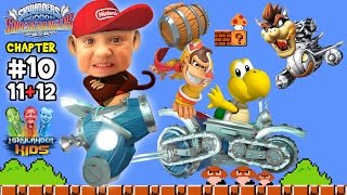 Lets Play SKYLANDERS SUPERCHARGERS Chapter 10, 11, 12:  Sugar Distraction! Dark Bowser & Donkey Kong