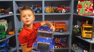 BRUDER CARS TOYS Брудер Машинки Обзор Игрушек Игорек и Арина Игры и Развлечения для детей