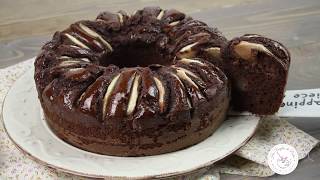 CIAMBELLA ALLE PERE E CIOCCOLATO ricetta facile Ho Voglia di Dolce