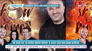 Dan Capatos, sărbătorit în direct! Colegii i-au făcut surprize la miezul nopții!