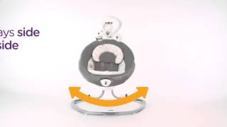 Joie Serina Swivel - электронные качели-шезлонг (Джои Серина Свайвел)