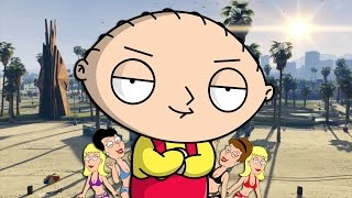 Stewie Griffin Plays GTA 5!