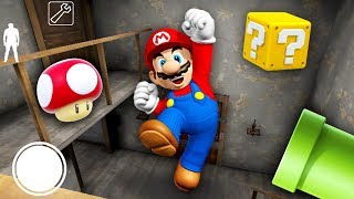 A GRANNY VIROU O MARIO BROS! (GRANNY MOD)