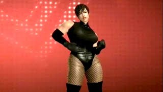 Female wrestling jobber: Laura Trevalier entrance at the Amazon Club arena