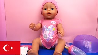 Altına yapan oyuncak bebek - Baby Born Interactive 819197 Zapf Creation - Oyuncak Bebek oyunlari -