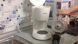 Обзор капельной кофеварки Philips HD7447 часть 2