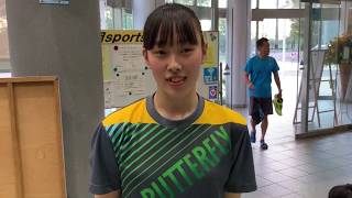 赤江夏星 意気込み｜2019世界ジュニア卓球選手権 男女日本代表選手最終選考会