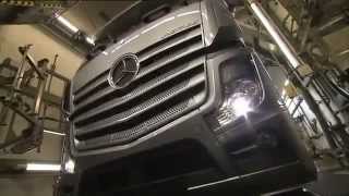 #7 2015 Mercedes Benz ACTROS trucks Production Производство Мерседес Актрос грузовик 2015