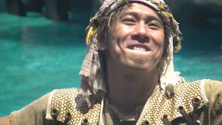 ﾏｯｷｰさんお見送りつき USJ ウォーター・ワールド 2019年7月16日1回目 water world