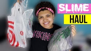 Slime Shopping Vlog//Slime Supplies Haul