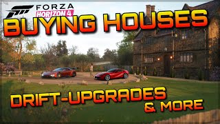 Forza Horizon 4 Gameplay | FULL BREAKDOWN | Houses, New Cars, Race Editor, Drift Parts & more!!