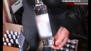 Алкоголь с признаками подделки