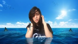PRESA SOZINHA NO MEIO DO OCEANO : RAFT