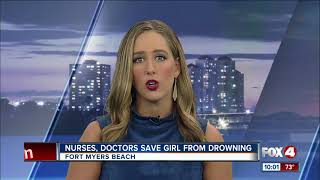 Nurses, Doctors Save Girl From Drowning