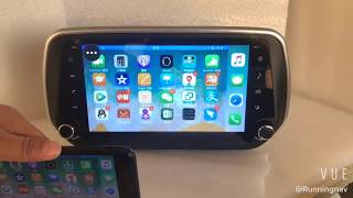 Магнитола для Hyundai Santa Fe 2018-2019 Android 8.0 Car Radio Hyundai Santa Fe Замена Штатной 2din