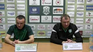 БОРИСОВ-900 (Борисов) - СТОЛИЦА (Минск) - 3:6 (1:3). 09.02.2019 Комментарии тренеров.