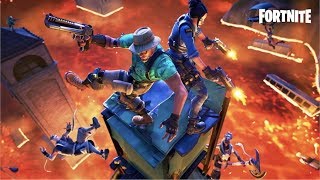 NEW FORTNITE FLOOR IS LAVA SQUADS WITH MOLTEN SKIN