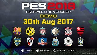 PES 2018 GAMESCOM NEWS, LICENSES AND STADIUMS!