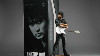 Распаковка Виктор Цой фигурка коллекционная / Viktor Tsoi figure limited edition unboxing