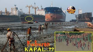 Disinilah KUBUR4N Kapal Laut Terbesar di Dunia Berada!! Proses Akhirnya Mengejutkan