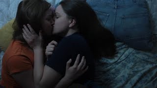Amazing Lesbian  Kissing And Bed Scenes