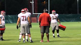 Alabama Football Practice Spotlight: Cam Robinson and the OL