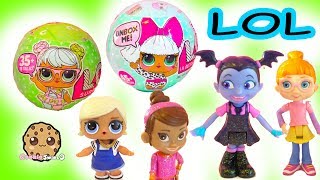 LOL Surprise Blind Bag Baby Doll Ball + Disney Vampire Girl Vampirina - Toy Video