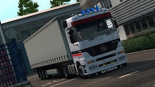 ETS 2 1.24 ProMods 2.03 Mercedes Benz Actros MP1  Pila - Wroclaw