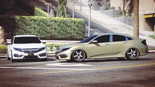 GTA 5 Real Life Mod #23 | Honda Civic Modified | New Hotel | Land Cruiser