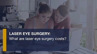 What are laser eye surgery costs?