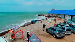 Анапа видео обзор 22 апреля 2018 море погода город
