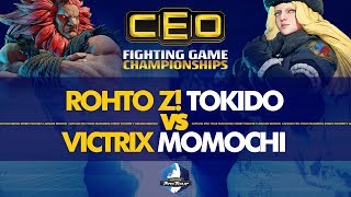 ROHTO Z! Tokido (Akuma) vs VICTRIX Momochi (Kolin) - CEO 2019 Top 96 - CPT 2019