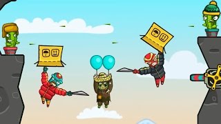 Balloon Journey - Siberia All Levels Walkthrough | Amigo Pancho Zombie Mobile Game