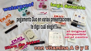 Pegamento dúo y todas sus presentaciones cuál elegir??