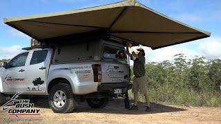270 Degree Gull Wing Awning Review - The Bush Company - 4wd Accessories