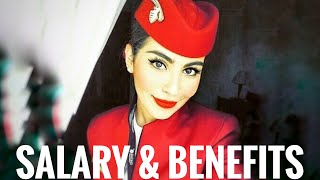 QATAR AIRWAYS CABIN CREW - SALARY and BENEFITS
