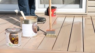 Produit huile pour bois extérieur Alis de Livos