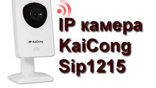 IP камера KaiCong Sip1215 с флешкой. Полный обзор, тест, настройка|Распаковка посылки с aliexpress