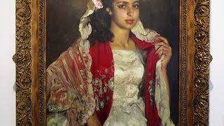 Колоритные портреты яркиих испанских красавиц. Хосе Круз Иррера (часть 1)