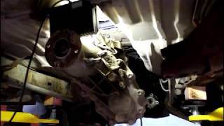 Замена сцепления  1 часть  Ford Ranger 2,5 TURBO Форд Рейнджер 2007 года