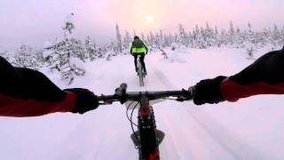 Syöte Winter Fatbike mtb trails